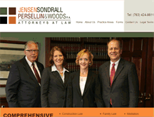 Tablet Screenshot of jspattorneys.com